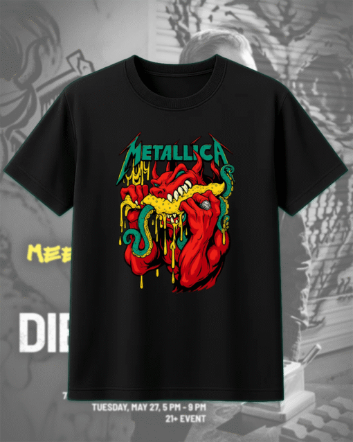 Metallica M72 Philly 2025 Night 2 Red Demon Two-Sided T-Shirt, Hoodie, Long Sleeve, Tank Top & Sweatshirt – Lincoln Financial Field, Philadelphia