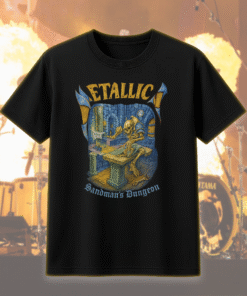 Metallica Sandman’s Dungeon 90s Vintage Single Stitch T-Shirt, Hoodie, Sweatshirt, Long Sleeve, Tank Top