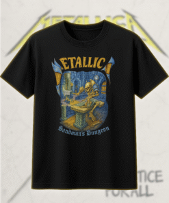 Metallica Sandman’s Dungeon 90s Vintage Single Stitch T-Shirt, Hoodie, Sweatshirt, Long Sleeve, Tank Top