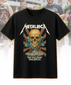 Metallica Black Rock T-Shirt, Hoodie, Sweatshirt, Long Sleeve, Tank Top – Big Logo Classic Band Merch