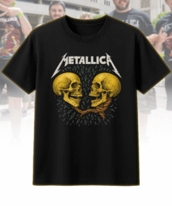 Metallica Sad But True Men Dual Skull T-Shirt, Hoodie, Sweatshirt, Long Sleeve, Tank Top