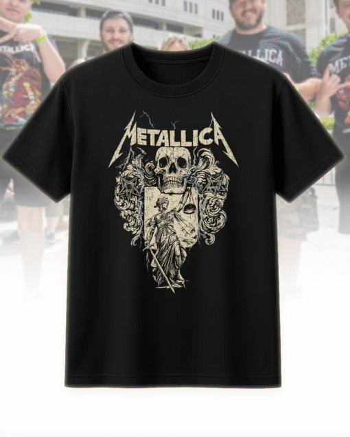Metallica “...And Justice For All” 1988 Album T-Shirt, Hoodie, Sweatshirt, Long Sleeve, Tank Top