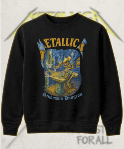 Metallica Sandman’s Dungeon 90s Vintage Single Stitch T-Shirt, Hoodie, Sweatshirt, Long Sleeve, Tank Top