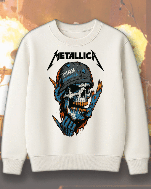 Retro Metallica DISARM Graphic T-Shirt, Hoodie, Sweatshirt, Long Sleeve, Tank Top – Vintage Band Merch for True Fans