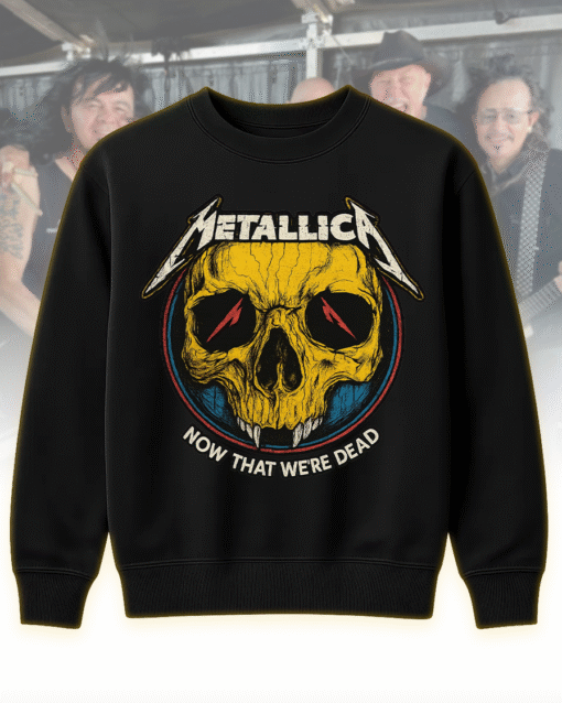 Now That We're Dead Raglan Baseball Jersey, T-Shirt, Hoodie, Sweatshirt, Long Sleeve, Tank Top – Metallica Design
