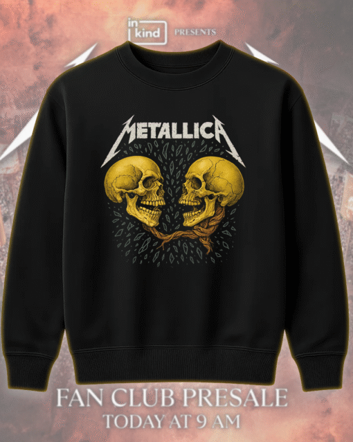 Metallica Sad But True Men Dual Skull T-Shirt, Hoodie, Sweatshirt, Long Sleeve, Tank Top
