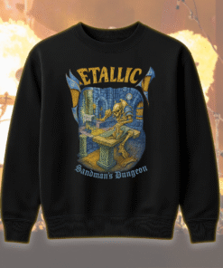 Metallica Sandman’s Dungeon 90s Vintage Single Stitch T-Shirt, Hoodie, Sweatshirt, Long Sleeve, Tank Top