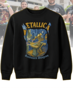 Metallica Sandman’s Dungeon 90s Vintage Single Stitch T-Shirt, Hoodie, Sweatshirt, Long Sleeve, Tank Top