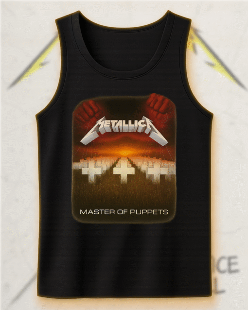 Metallica Master of Puppets Retro 80s T-Shirt, Hoodie, Sweatshirt, Long Sleeve, Tank Top - Image 6