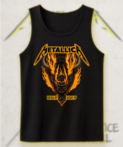 Metallica M72 Tour Buffalo NY August 11 2025 Flaming Bison T-Shirt / Hoodie / Long Sleeve / Sweatshirt / Tank Top
