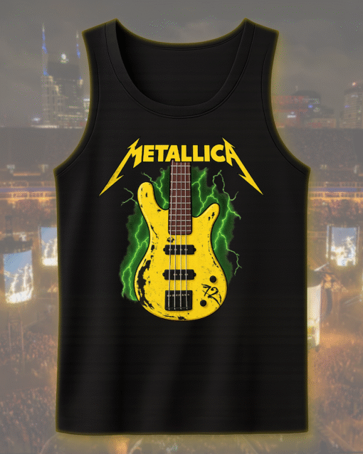 Robert Trujillo M72 Bass T-Shirt, Hoodie, Sweatshirt, Long Sleeve, Tank Top – Official Metallica Tour Merch