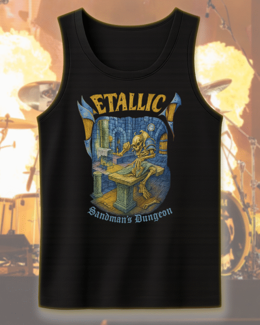 Metallica Sandman’s Dungeon 90s Vintage Single Stitch T-Shirt, Hoodie, Sweatshirt, Long Sleeve, Tank Top