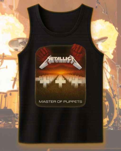 Metallica Master of Puppets Retro 80s T-Shirt, Hoodie, Sweatshirt, Long Sleeve, Tank Top - Image 5
