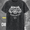 Metallica EST 1981 M72 Toronto 2025 Acid Wash Shirt & Hoodie – Full Speed Or Nothing