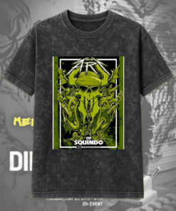 Metallica x Squindo 104 Seasons Art 2025 – Acid Wash T-Shirt & Hoodie (S–5XL) | FadeAxe Exclusive