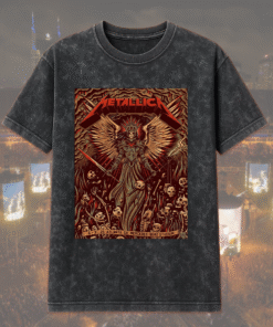 Metallica M72 Atlanta 2025 Acid Wash Shirt & Hoodie – Mercedes-Benz Stadium Georgia – Vintage Rock Tour Apparel