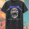 Metallica M72 Tour 2025 – I’m Inside, Open Your Eyes Skull | Retro Acid Wash T-Shirt & Hoodie