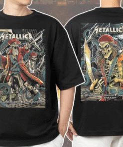 Metallica M72 Tampa 2025, Metallica Tampa Shirt, No Repeat Weekend Shirt, Metallica Concert Merch, Raymond James Stadium Shirt, Metallica Pirate Artwork, Metallica Unisex Hoodie, Andrew Cremeans Design, Heavy Metal Pirate Shirt, FadeAxe Metallica Merch