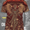 Metallica M72 Atlanta 2025 3D Shirt – All Over Print T-Shirt, Hoodie, Long Sleeve & Tank Top – Mercedes-Benz Stadium Georgia