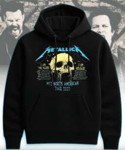 I Am The Blood I Am Release – Metallica M72 North American Tour 2025 Skull Shirt