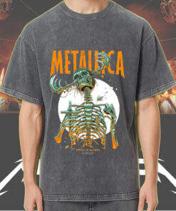 metallica 1996 until it sleeps acid wash tee skeleton demon cross art 4