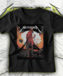 metallica concert tour m72 world tour june 14 2025 houston texas nrg stadium grim reaper key art t shirt