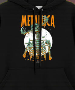 metallica load era until it sleeps 1996 skeleton horned skull art hoodie 1