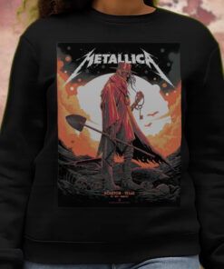 metallica m72 houston concert june 14 2025 grim reaper key art sweatshirt 3