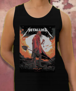 metallica m72 tour houston texas june 14 2025 grim reaper cowboy art tank top 3