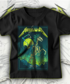 metallica m72 tour t shirt june 14 2025 houston texas grim reaper horseman nrg stadium official concert tee 4