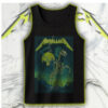 metallica m72 tour tank top houston show june 14 2025 skeleton rider art nrg stadium official concert merch