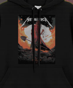 metallica m72 world tour houston texas june 14 2025 skeleton cowboy design hoodie 1