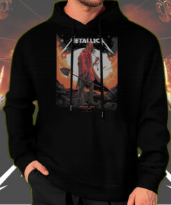 metallica m72 world tour houston texas june 14 2025 skeleton cowboy design hoodie 3