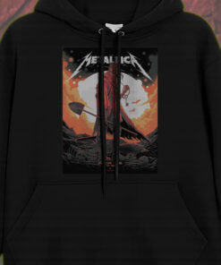 metallica m72 world tour houston texas june 14 2025 skeleton cowboy design hoodie 4