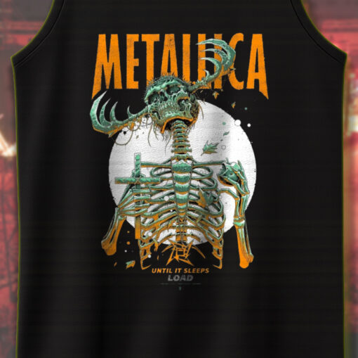 metallica until it sleeps 1996 load era skeleton cross art tank top 4