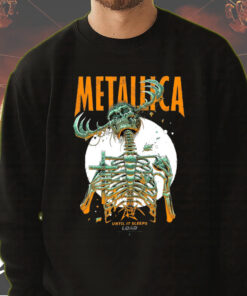metallica until it sleeps 1996 skeleton demon design sweatshirt 4