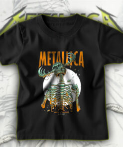 metallica until it sleeps load era 1996 skeleton cross art t shirt
