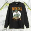 metallica until it sleeps skeleton cross design load 1996 long sleeve shirt