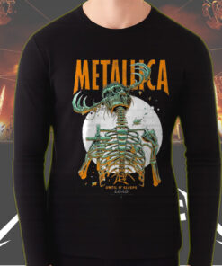 metallica until it sleeps skeleton cross design load 1996 long sleeve shirt 4