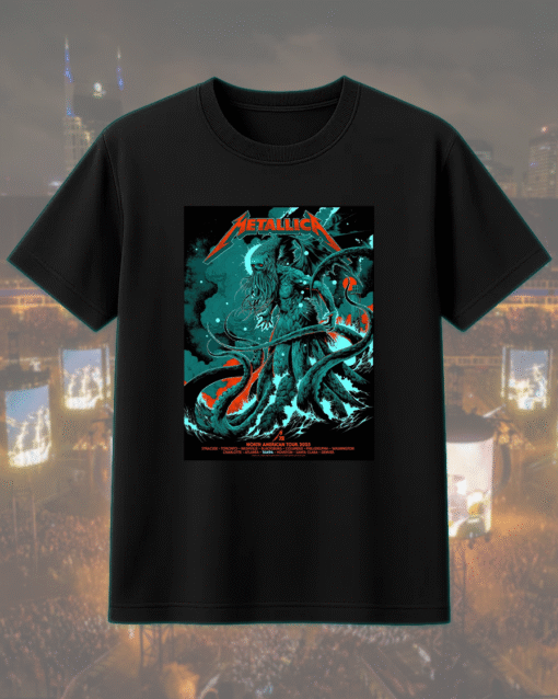 Metallica M72 Tampa 2025 Pop-Up Shop Unisex T-Shirt, Hoodie, Long Sleeve, Tank Top, Sweatshirt – Raymond James Stadium June 6 & 8