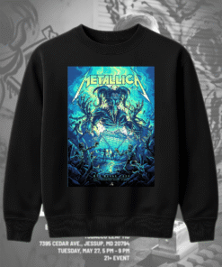Metallica M72 Atlanta 2025 Pop-Up Shop T-Shirt | June 3 at Mercedes-Benz Stadium | Limited Tour Edition